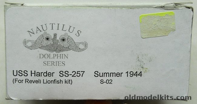 Nautilus Models 1/220 USS Harder SS257 Summer 1944 Conversion Kit - For Revell Lionfish Base Kit, S-02 plastic model kit